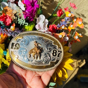 Vintage Rodeo Trophy - Etsy