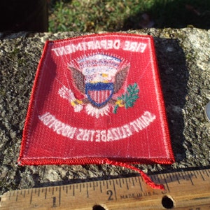 Very Hard To Find Fire Department Patch for Saint Elizabeth's Hospital For The Insane Washington DC Fabulous zdjęcie 2