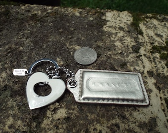 Individual Vintage Coach Bag Tags and Charms..assorted Sizes