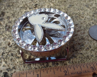 VIVA LAS VEGAS Vintage Playboy Rhinestone Dice Spinner Bling Belt Buckle & Belt il_340x270.4652141698_3bau.jpg main image 4