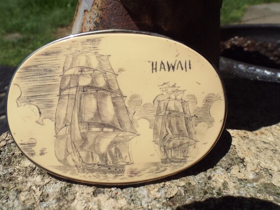 Classic Vintage Tall Ships Hawaii  Boating Nautic… - image 7