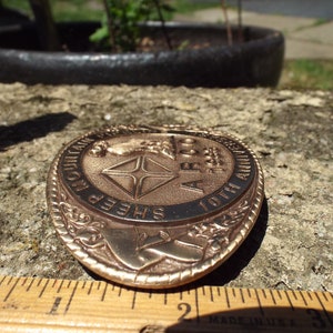 Classic Vintage 1993 Sheep Mountain Pipeline 10TH Anniversary ARCO Badge Belt Buckle image 4