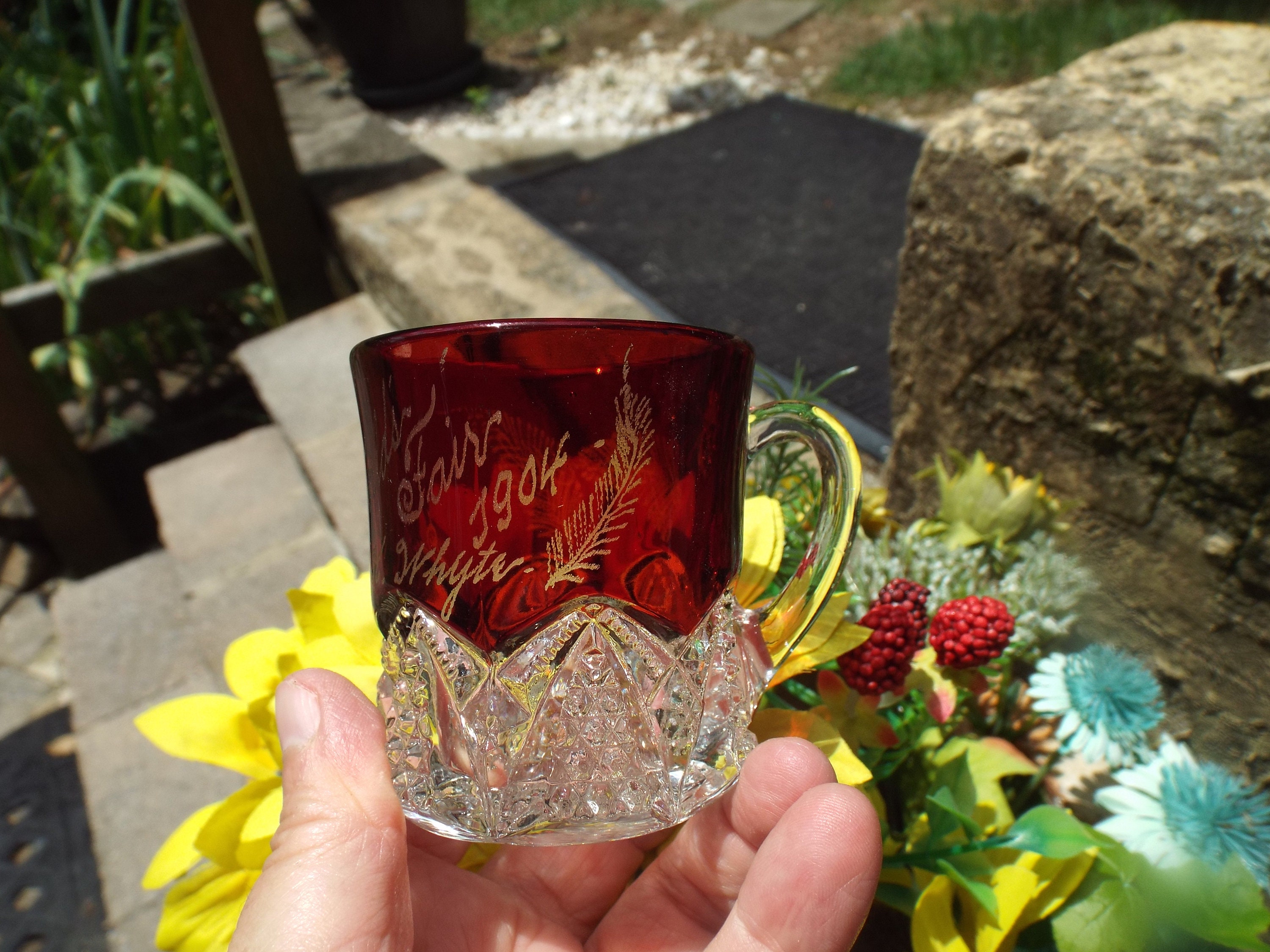 1904 Ruby Flash Glass (JAS) 1904 Ruby Flash Glass (JAS)