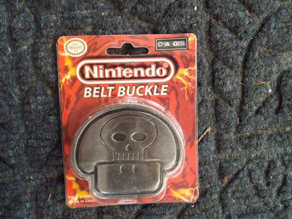 Nintendo belt buckle sales