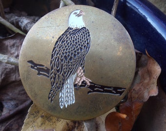 Christopher Ross Bald Eagle Belt Buckle 1976 Christopher Ross Gold eagle, 1976 main image 2