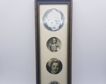 Vintage Photo Frame With Vintage Photos
