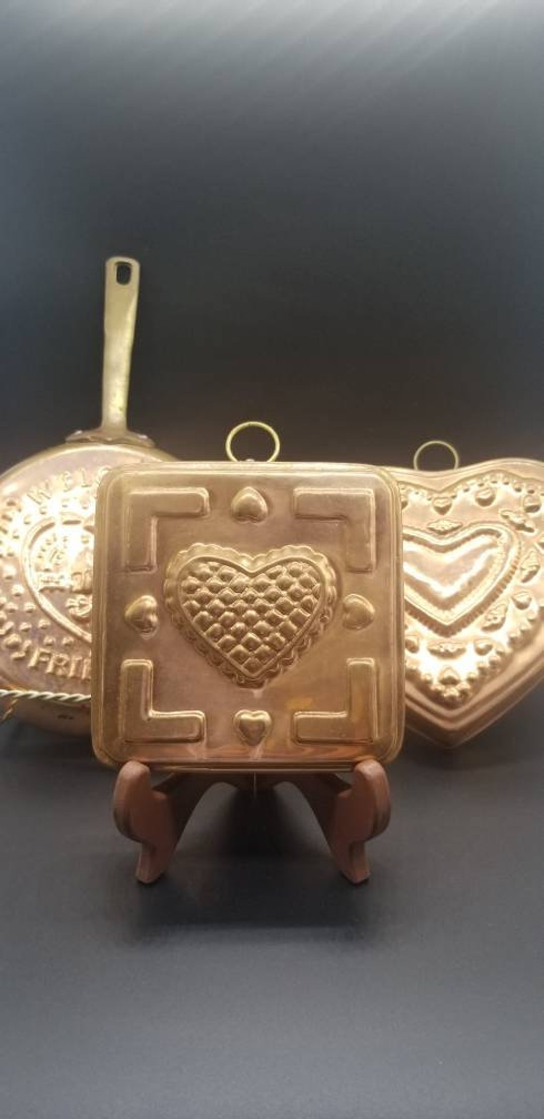 Copper Wall Hangings Set of 3 - Etsy