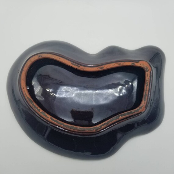 ミッドセンチュリー 陶器 オブジェ 灰皿 インテリア小物 no.2 ミッド