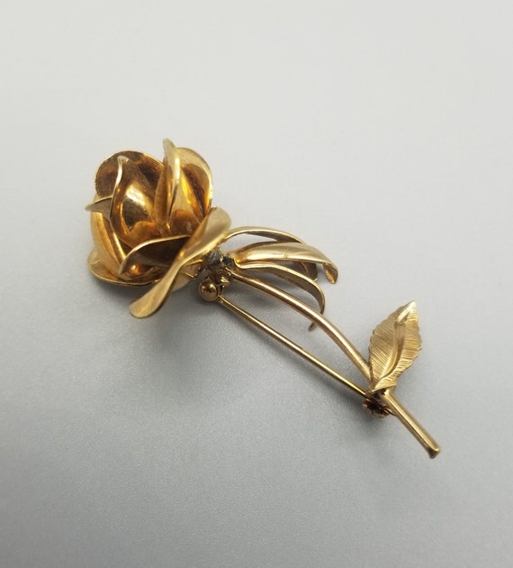 Vintage 2024 rose brooch