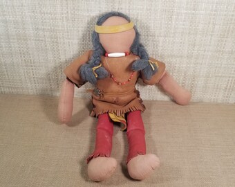 Native American Rag Dolls - Etsy