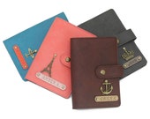 Personalized Passport Holder, Personalised Passport Cover, Gift For Mom, Gift For Him, Gift For Her, Couple Gift, Christmas Gift, Dad Gift