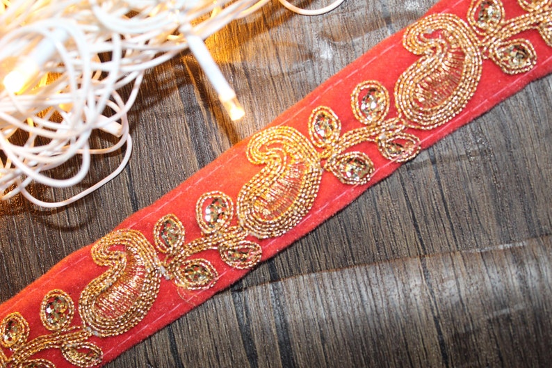 4 Wide Metallic Jaquard Sewing Trim From India Royal Blue Brocade 2.5 Yards