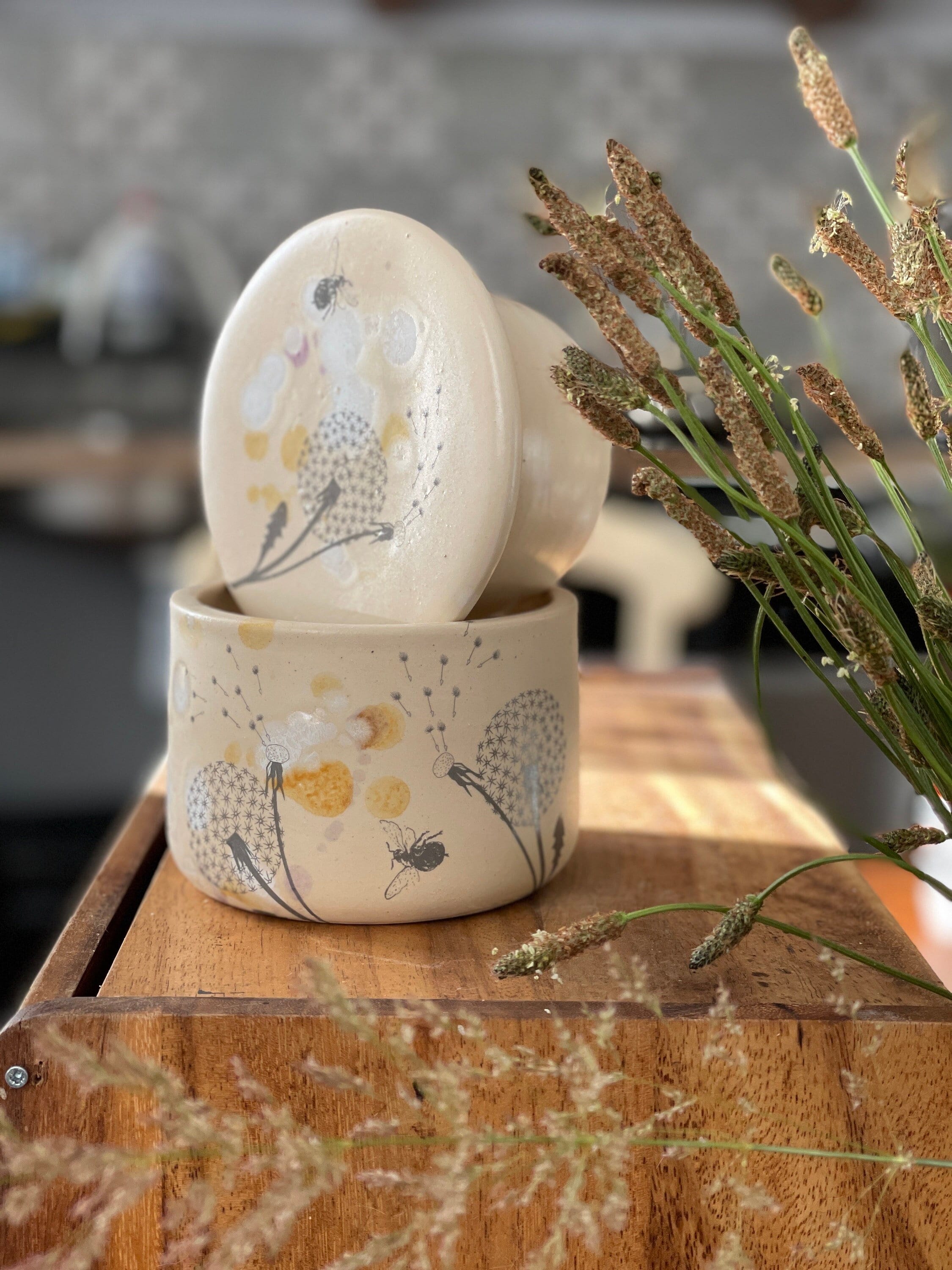 French Butter Dish – With These Hands Pottery