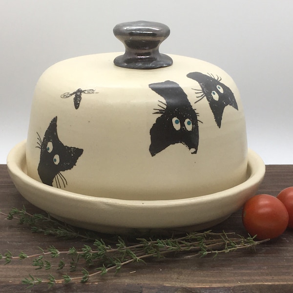 Cat Butter Dish Etsy