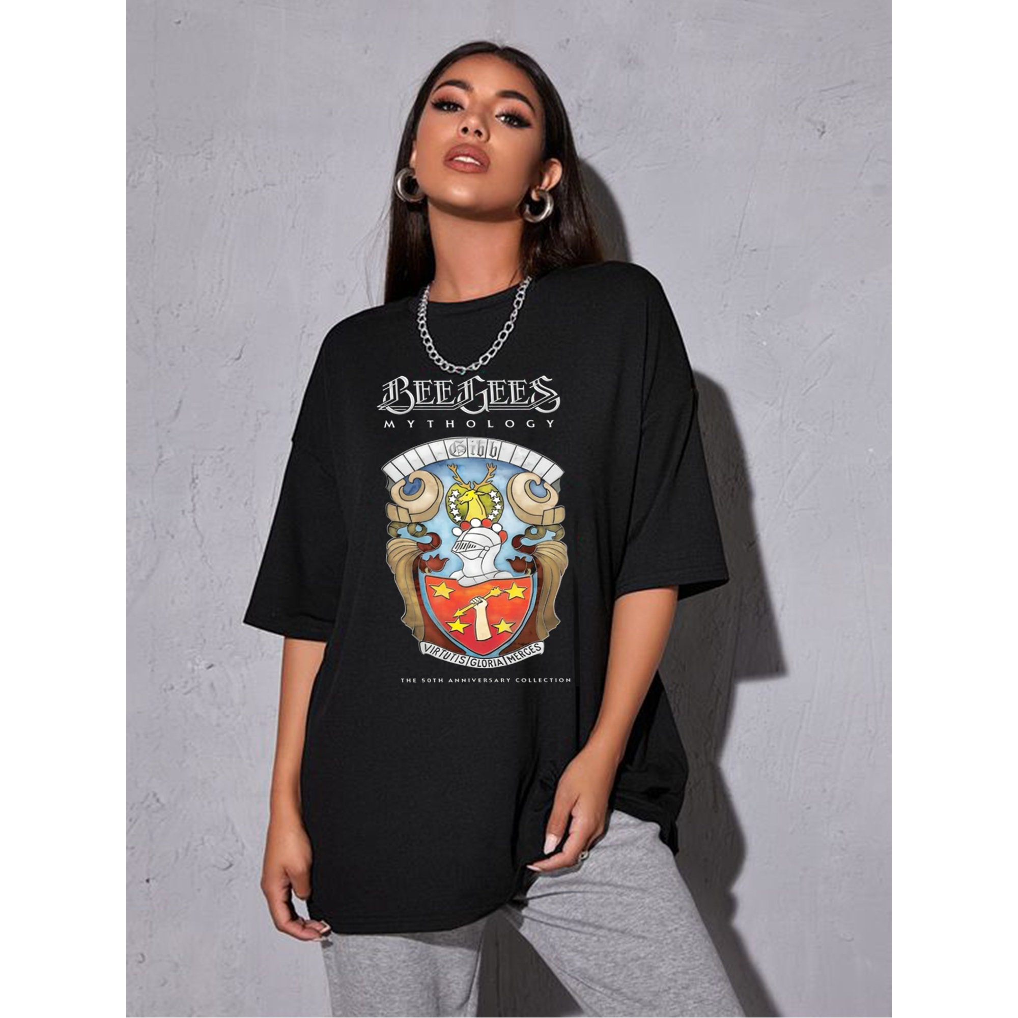 I Am A Bee Gees Girl Vintage Retro T 