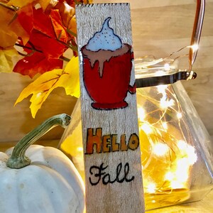 Hello Fall bookmark (Fall)