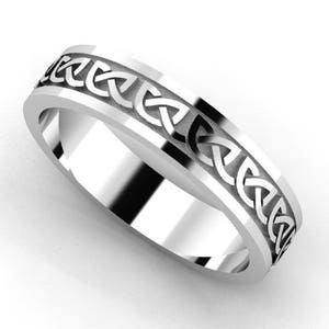 Wedding ring. Irish Celtic claddagh wedding ring. Crafted in Dublin Ireland. Available in 14K / 18K rose, white or yellow gold.