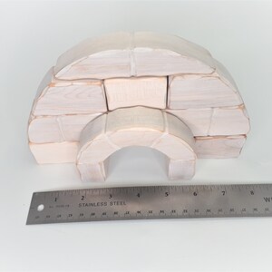 Igloo toy, wooden puzzle, north pole, inuit house, eco-friendly image 6