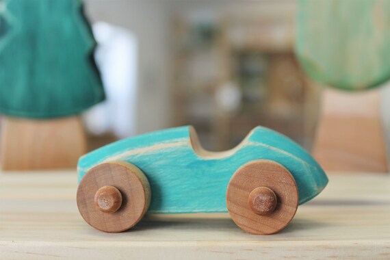 Auto En Bois Recycle Jouet En Bois Petite Voiture Etsy Canada