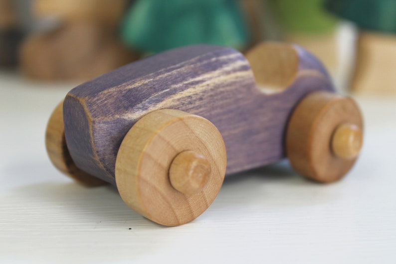 Wooden Car Toys Wooden Toy Little Car Etsy