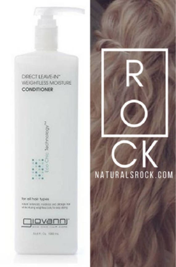 Giovanni Direct Leave In Conditioner 1 Liter Free Pump Etsy