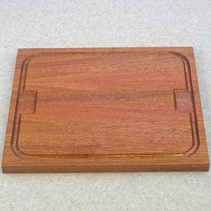 TEAK Cutting Board with Juice Groove - Teak Strips with Juice Groove - Get it Customized!