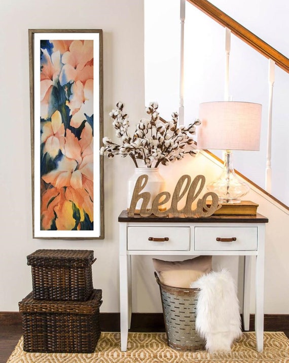 Narrow Vertical Metal Wall Art - Wall Design Ideas