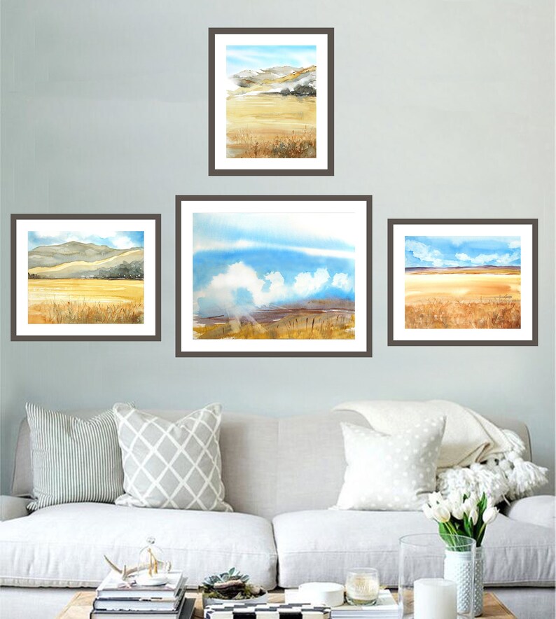 SET of 4 Prints 3 of 8x10 prints and 1 of 11x14 inch Print Etsy