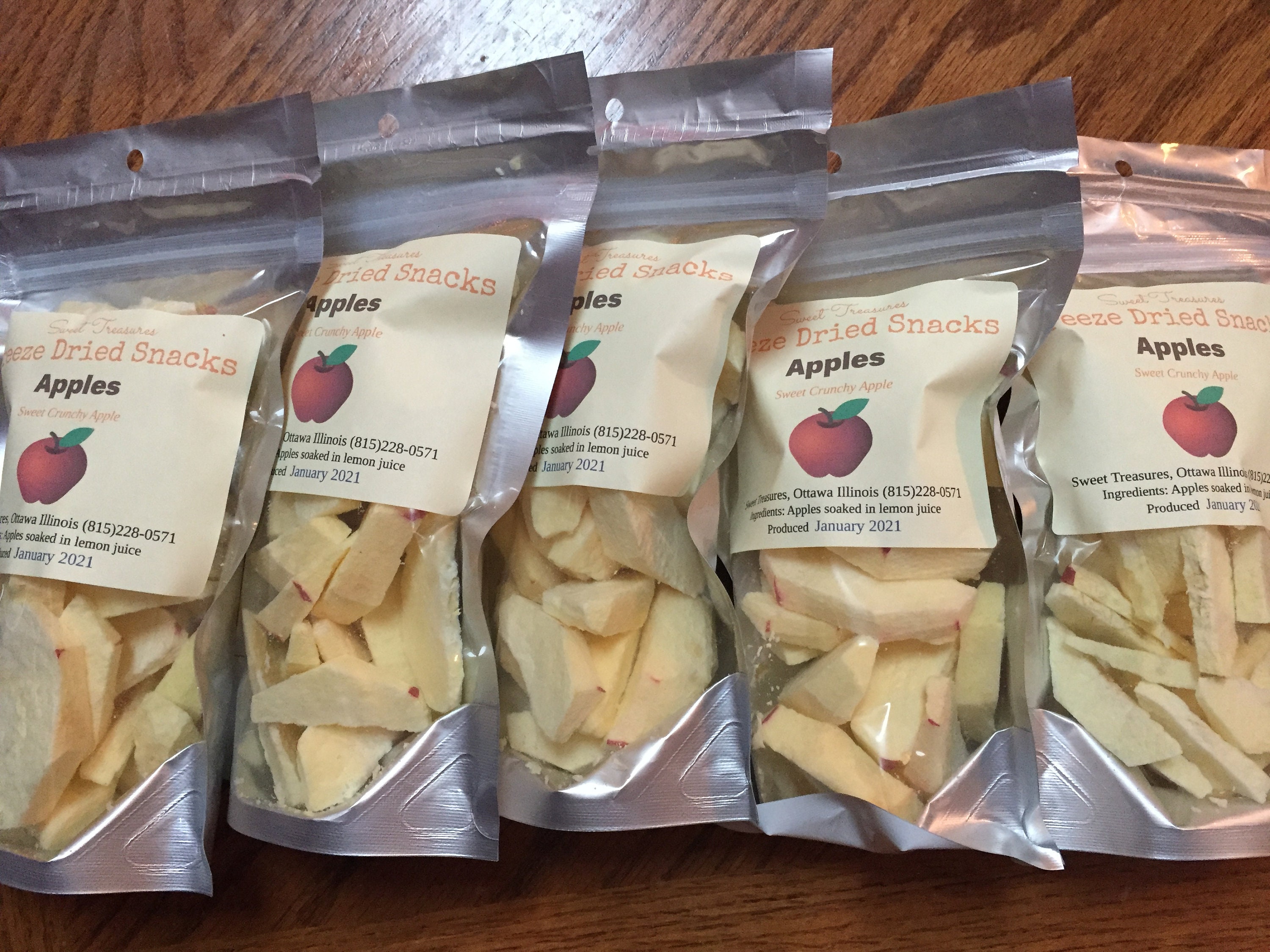 Freeze Dried Apples Etsy