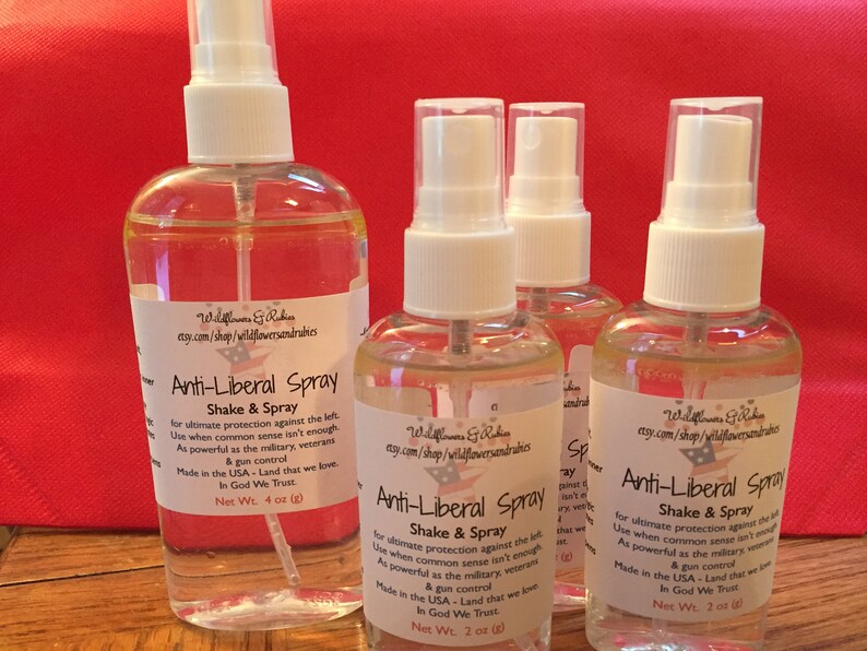 Anti Liberal Spray Etsy
