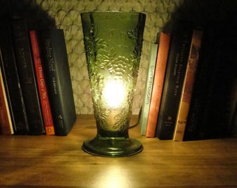 unique bedside lamps man harvest green glass lamp upcycled vase bedside table lamps pressed glass grape vine unique lighting decorative night light gift idea lamps etsy unique bedside lamps man harvest green glass lamp upcycled vase bedside table lamps pressed glass grape vine unique lighting decorative night light gift idea lamps etsy