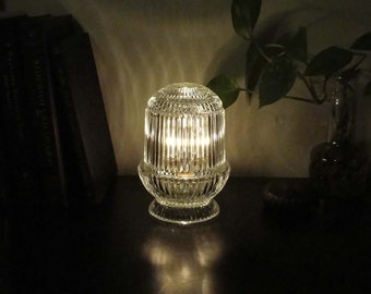 unique bedside lamps bedside table wired fairy lamp upcycled bedside table lamp accent lighting decorative night light unique lamps vintage homco ribbed glass lamps etsy unique bedside lamps bedside table wired fairy lamp upcycled bedside table lamp accent lighting decorative night light unique lamps vintage homco ribbed glass lamps etsy