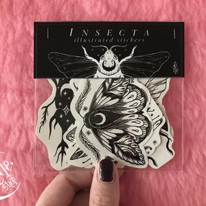 I N S E C T A (set di adesivi)