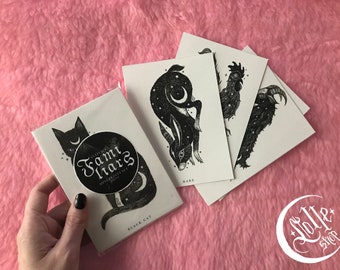 Witch's Familiars  (mini-prints set)