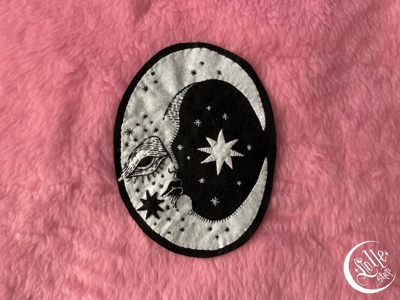 LUNAIRE sew-on patch NEW image 1