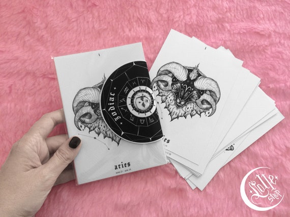 ZODIAC SIGNS (mini-prints set)