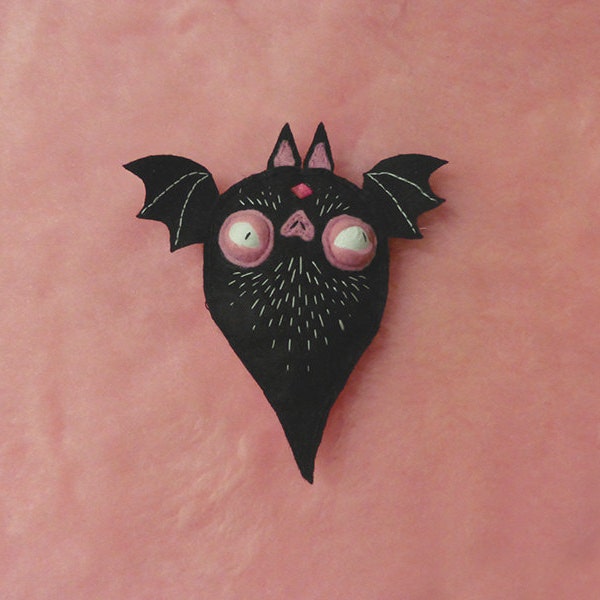 Bat Brooch