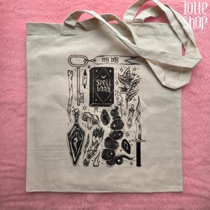 WITCHY  (canvas bag)