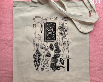 WITCHY  (canvas bag)