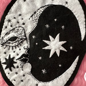 LUNAIRE sew-on patch NEW image 5