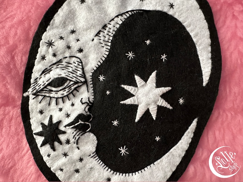 LUNAIRE sew-on patch NEW image 5