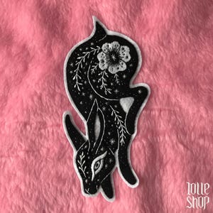 Magical Hare (sew-on patch)