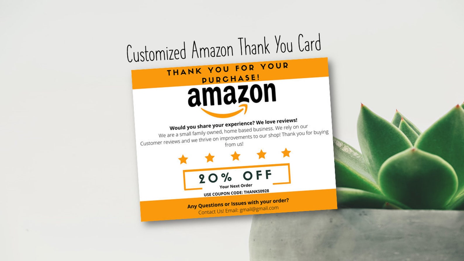 Printable Thank You Card Amazon Driver Delivery Driver Mail Etsy