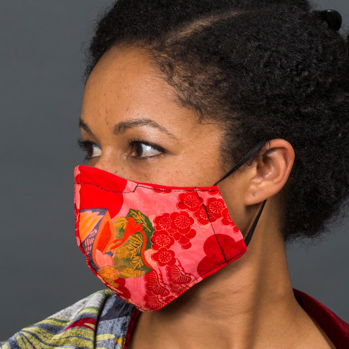 Vintage Japanese Silk Face Masks Etsy UK