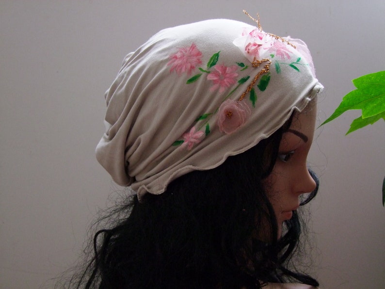 Chemo Hats Hats for Cancer Patients Slouchy Women Hat Beanie Headwear Head Covering Chemo Beanies Chemo Headwear Cotton Hat