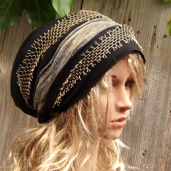 Slouchy Beanie hat-Lightweight Women’s Headwear-Beanies for Hair Loss-Hats for Cancer Patients-Chemo Headwear-Head Covering-Beanie Headwear