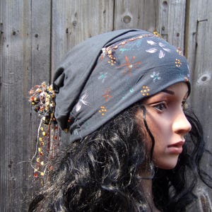 Slouchy Beanie hat-Lightweight Women’s Headwear-Beanies for Hair Loss-Hats for Cancer Patients-Chemo Headwear-Head Covering-Beanie Headwear