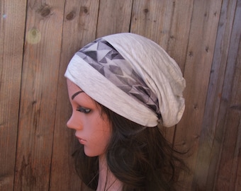 Lightweight Women’s Headwear-Beautiful Slouchy Beanie,Trendy Head Wraps,Chemo hat/Cancer Hats,Chemo Headwear,Head Covering/Beanie Headwear