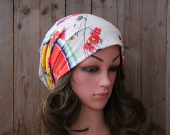Slouchy Beanie Hat, Hair Loss Headwear, Cotton Beanie, Cancer Headwear, Cute Beanie, Chemo hat, Head Covering, Chemo hats for women