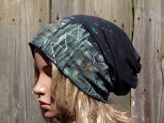 Slouchy Women Hat, Chemo Headwear, Chemo Beanies, Chemo Hats, Cotton Beanie Hat, Hats for Cancer Patients, Head Covering, Beanie Headwear